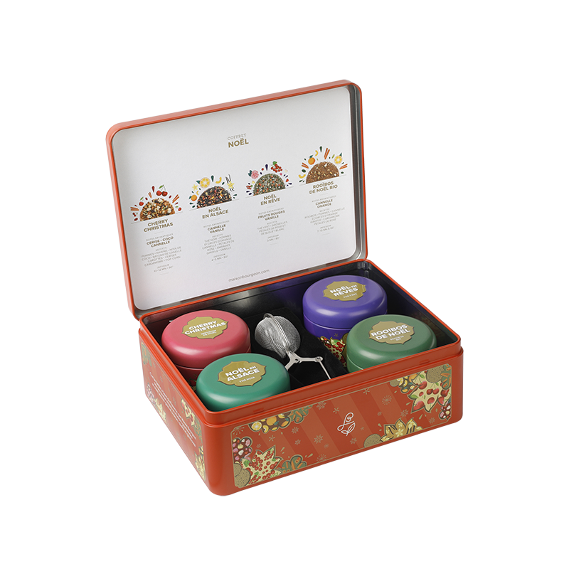 Coffret thé gourmandises