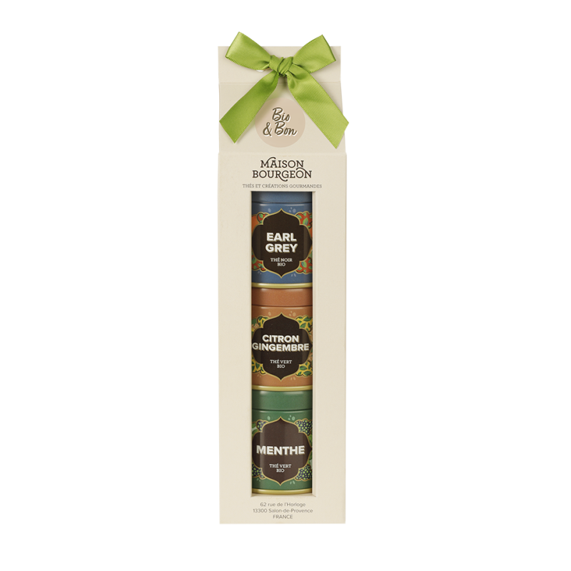 COFFRET THÉS VERTS - L'infuseur Paris