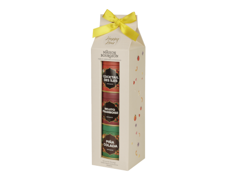 Coffret cadeau infusion et cocktail sans theine Happy Hour