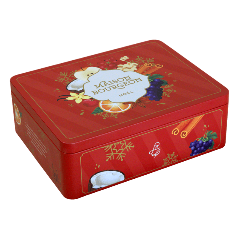 Coffrets de thés - Coffret thé cadeau de Noël rouge - Maison Bourgeon