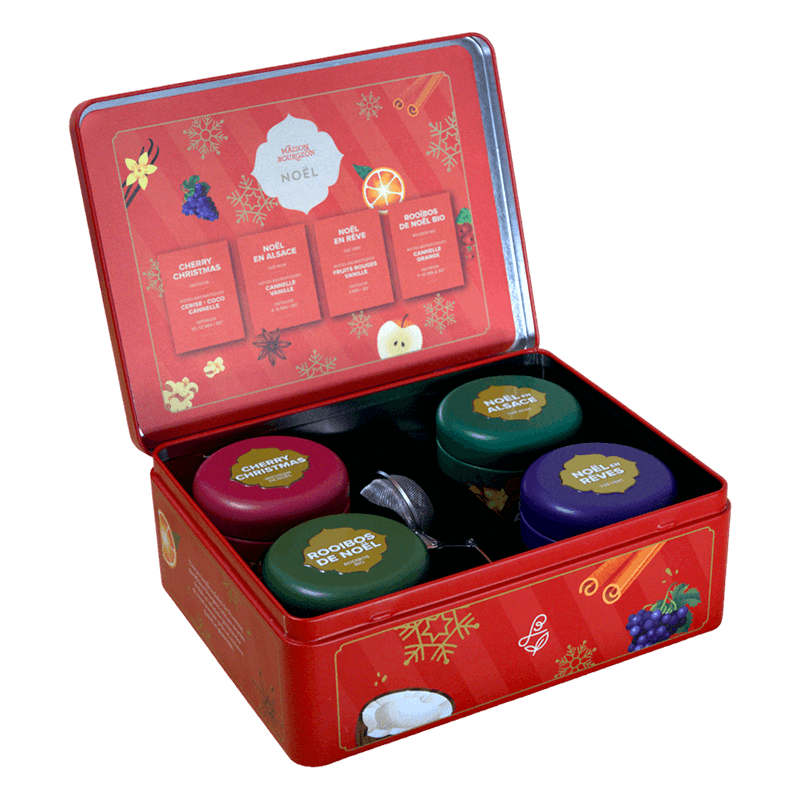 Coffret cadeau Quai Sud thés et infusions + gourde