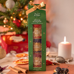 Coffret de Noël : cadeaux de thés, rooïbos et infusion à offrir