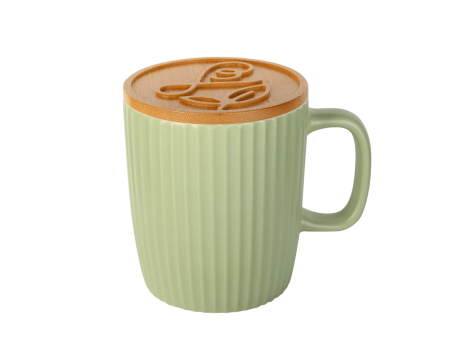 Mug à thé en céramique vert