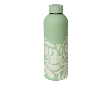 Gourde isotherme en acier inoxydable verte