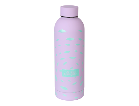 Gourde isotherme en acier inoxydable 50 cl violette (thermos)