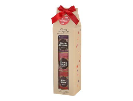 Coffret de thé et infusion Beaucoup, Passionement, A la folie