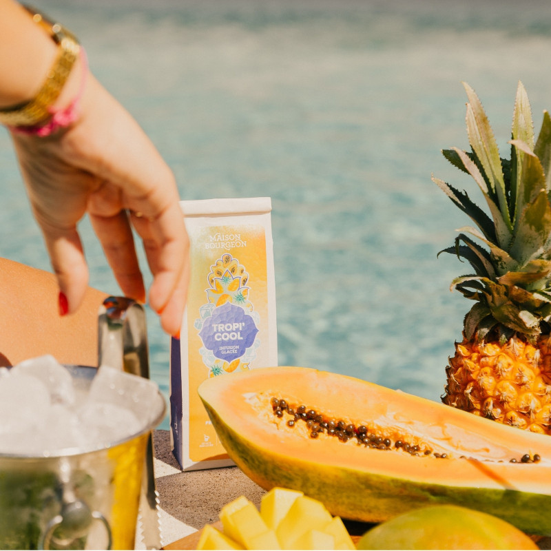 Infusion glacée fruits tropicaux Infusion glacée fruits tropicaux