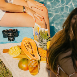Infusion glacée fruits tropicaux