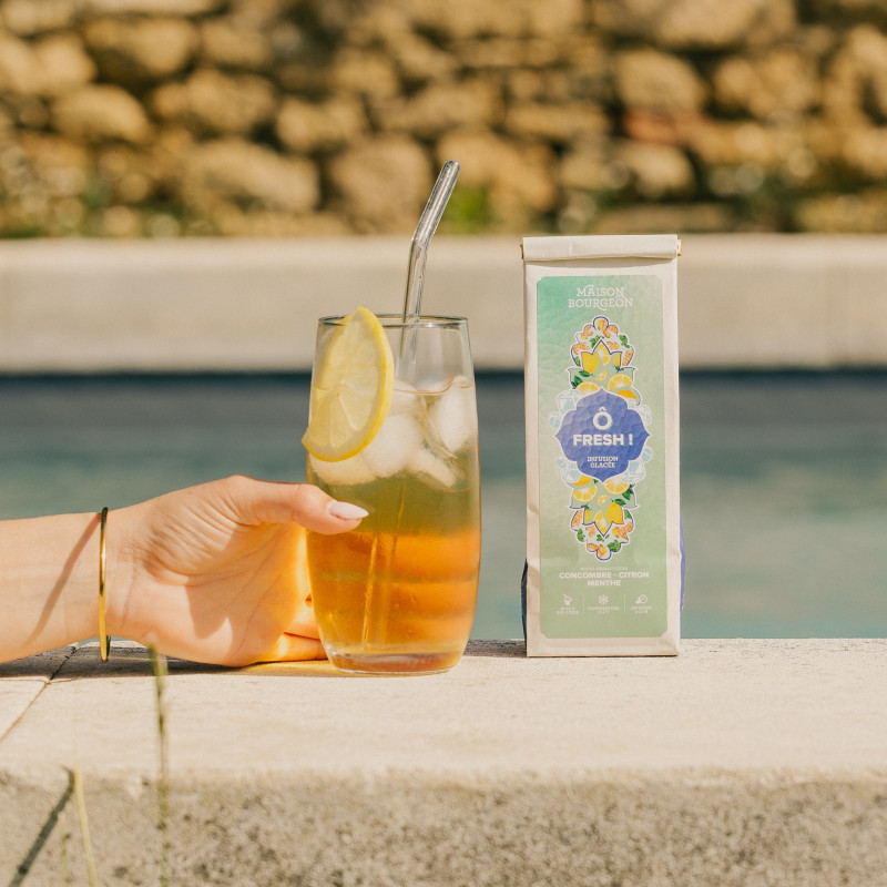 Infusion concombre citron menthe Infusion concombre citron menthe