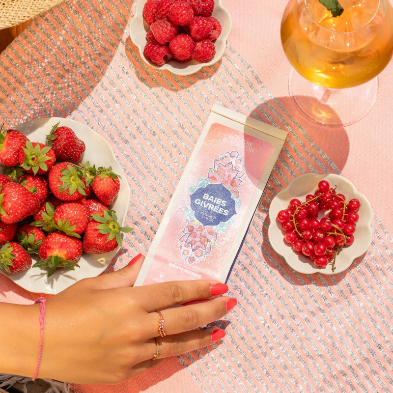 Infusion glacée fruits rouges