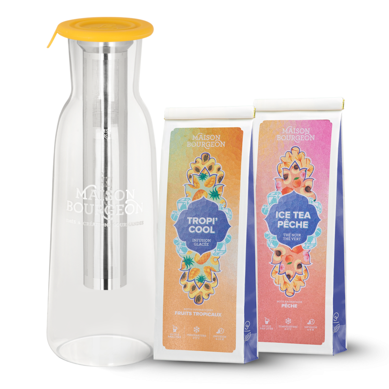 Pack Carafe à Thé + 2 thé glacés