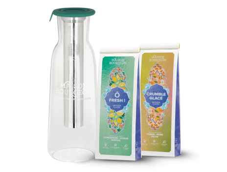 Pack Carafe à Thé + 2 thé verts glacés