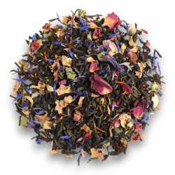 Thé noir, thé vert - Parfums rose, jasmin et violette - Maison Bourgeon