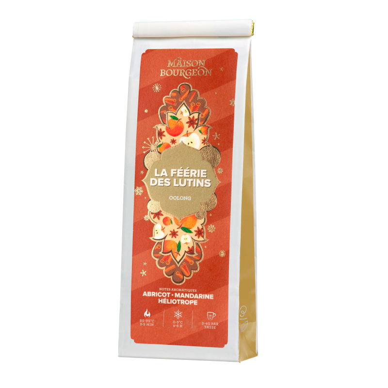 Thé oolong abricot mandarine héliotrope