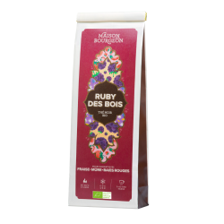 Thé noir bio fraise, mûre et baies rouges - Maison Bourgeon