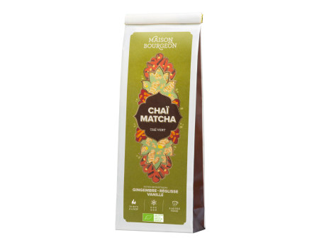Thé vert matcha au gingembre, reglisse, vanille - Maison Bourgeon