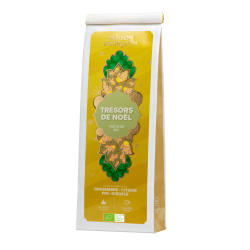 Thé noir de Noël bio gingembre, citron, pin, girofle - Maison Bourgeon
