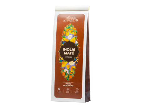Infusion, maté vert - Parfums poire et mandarine - Maison Bourgeon