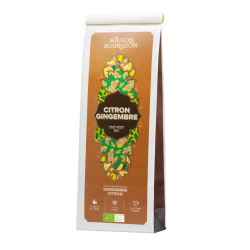 Thé vert bio au gingembre et citron - Maison Bourgeon