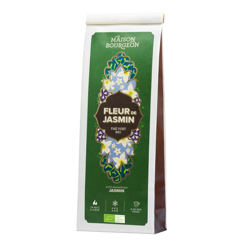 Thé vert bio au jasmin - Maison Bourgeon