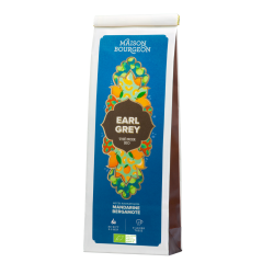 Thé noir bio Earl grey mandarine et bergamote - Maison Bourgeon