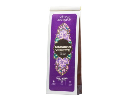 Thé noir, thé vert - Parfums rose, jasmin et violette - Maison Bourgeon
