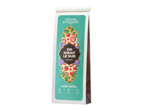 Infusion Fraise menthe, sans théine