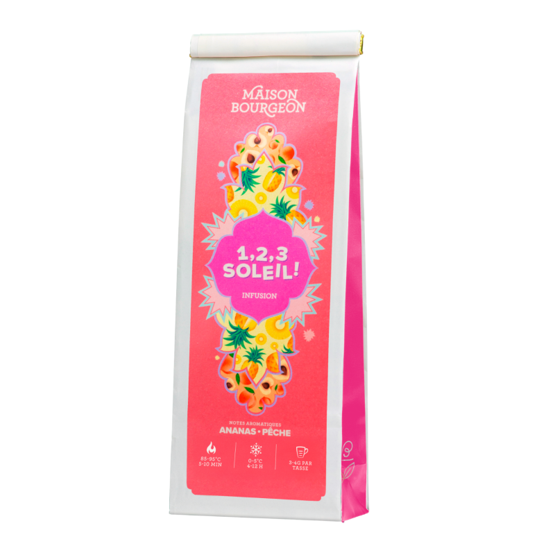 Infusion enfant parfum ananas et pêche - Maison Bourgeon Infusion enfant parfum ananas et pêche - Maison Bourgeon