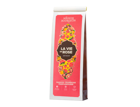 Infusion - Parfums passion, framboise et pamplemousse - Maison Bourgeon