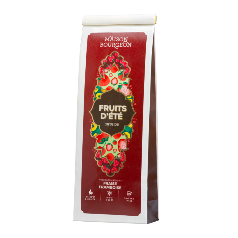 Infusion - Parfums fraise et framboise - Maison Bourgeon Infusion - Parfums fraise et framboise - Maison Bourgeon