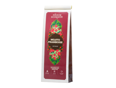 Infusion - Parfums framboise et menthe - Maison Bourgeon