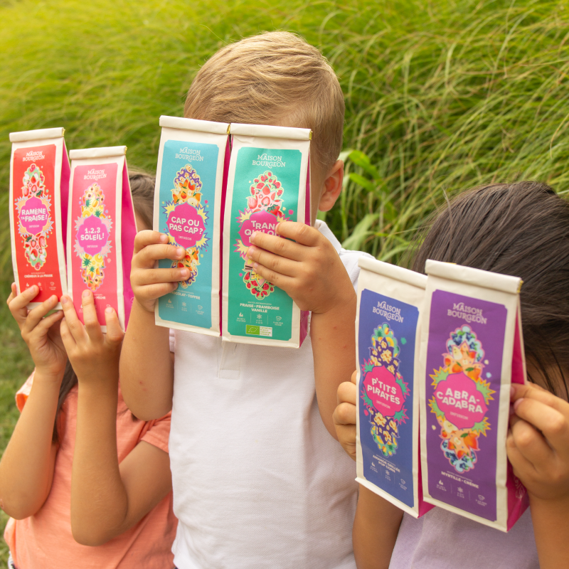 Rooibos enfant bio goût fraise, framboise et vanille - Maison Bourgeon Rooibos enfant bio goût fraise, framboise et vanille - Maison Bourgeon
