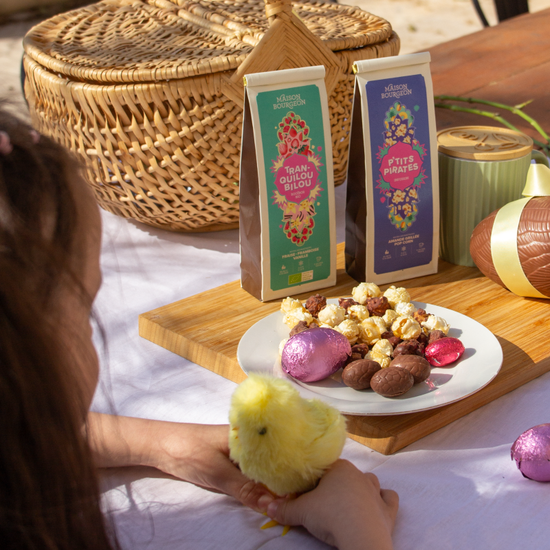 Rooibos enfant bio goût fraise, framboise et vanille - Maison Bourgeon Rooibos enfant bio goût fraise, framboise et vanille - Maison Bourgeon