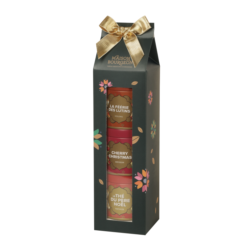 Coffret de thé et infusions : Trilogie enchantée Coffret de thé et infusions : Trilogie enchantée