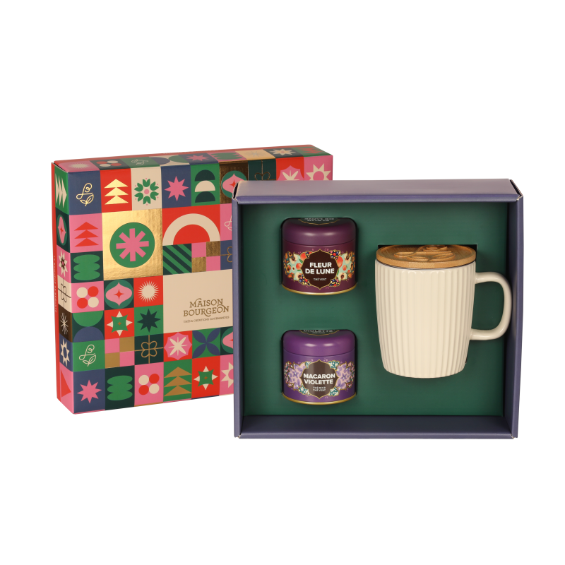 Coffret de thé vert avec mug