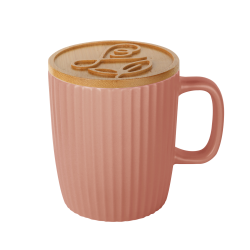 Mug à thé en céramique 40cl couleur chocolat