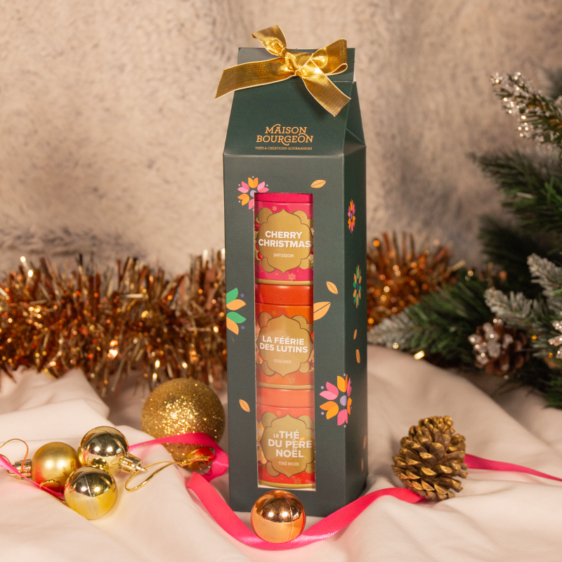 Coffret de thé et infusions : Trilogie enchantée Coffret de thé et infusions : Trilogie enchantée