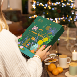 Calendrier de l'Avent thé et infusion Maison Bourgeon