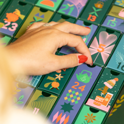 Calendrier de l'Avent thé et infusion Maison Bourgeon