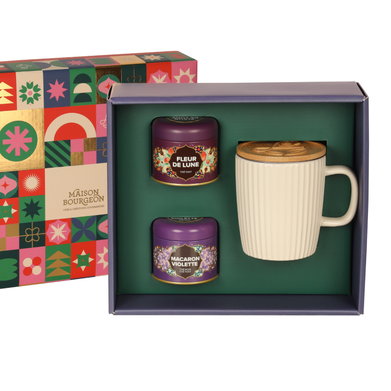 Coffret de thé vert avec mug