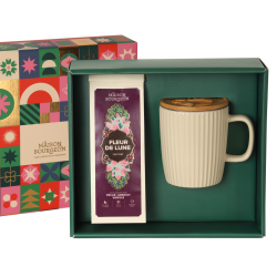 Coffret rituel printanier de thé vert et son mug