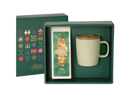 Coffret de thé noir avec son mug Magie de noël