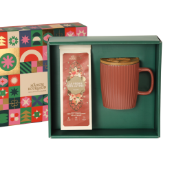 Coffret cadeau rituel féérique, thé oolong et mug