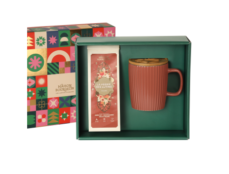 Coffret cadeau rituel féérique, thé oolong et mug