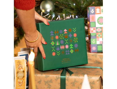 Coffret de thé noir avec son mug Magie de noël