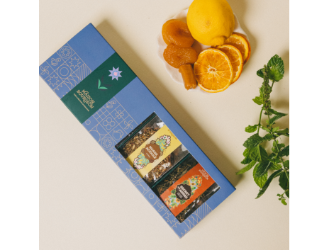 Coffret de 12 thés et infusions Farandole des Saveurs : les incontournables