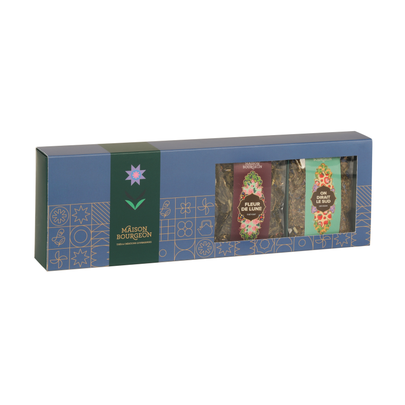 Coffret de 12 thés et infusions Farandole des Saveurs : les incontournables
