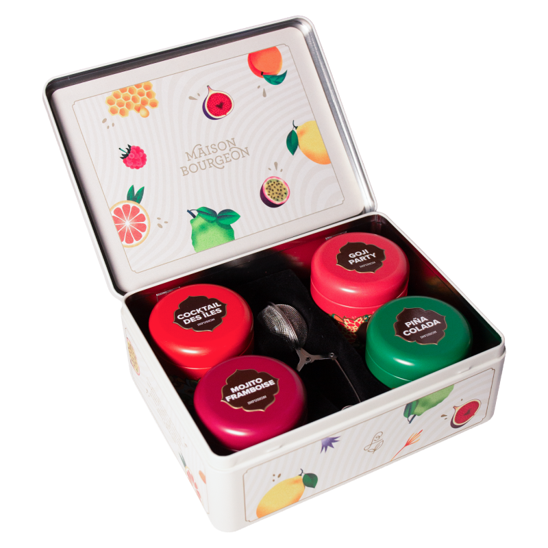 Coffret d'infusions fruitées Maison Bourgeon