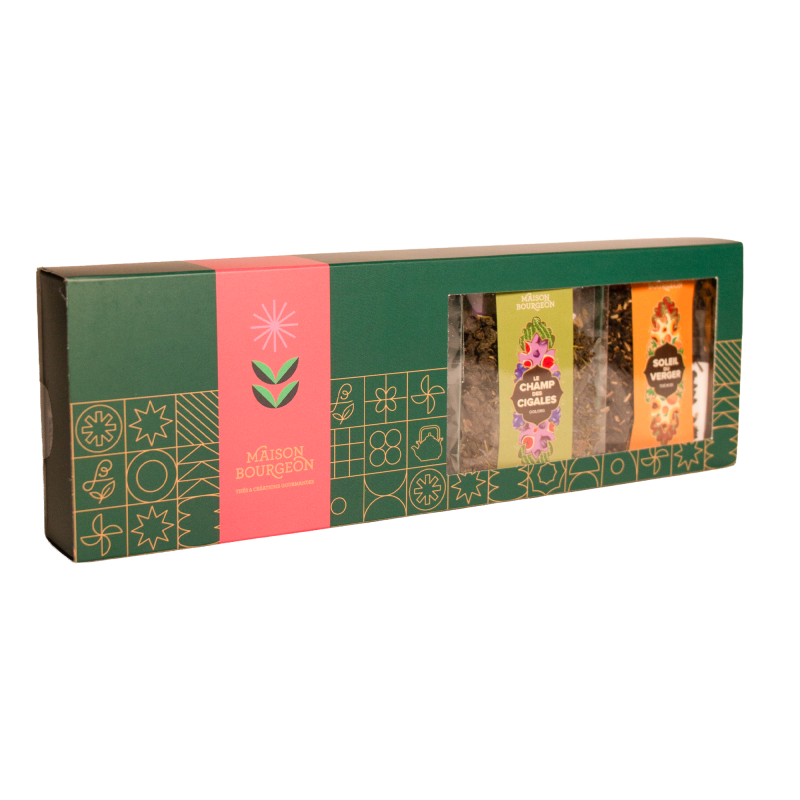 Coffret de thés et infusions Farandole des Jardins