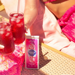 Infusion glacée fraise, framboise, hibiscus - Maison Bourgeon